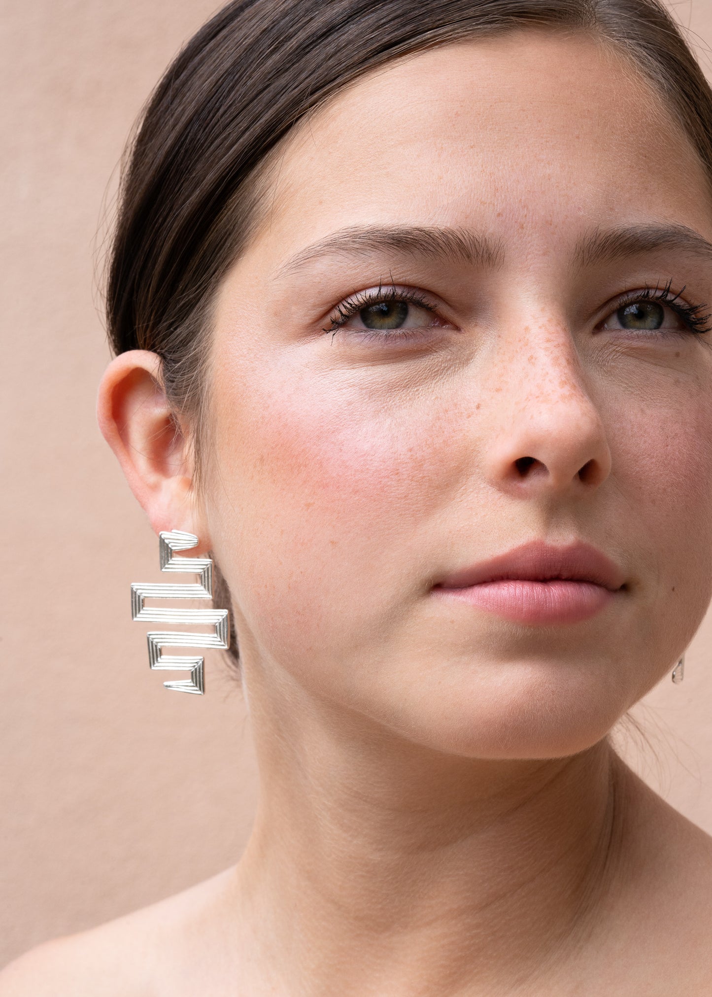 Meandering Snake Earrings